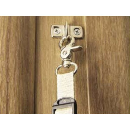 Redes de protección de cama beige