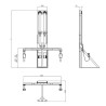 CTA DOPPELTE RIEMENANKERSTRUKTUR – FM-M1 – H.1116,50MM – 9SC0106060V01