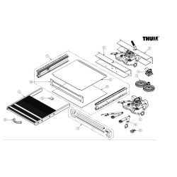 THULE - BEFESTIGUNGSFEDER-SCHUTZABDECKUNG 6STK. 1500602752