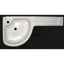 EURE50 RIMOR 021BCM SINK WITH SOAP DISH