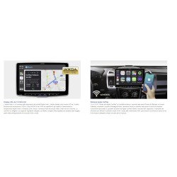 ALPINE ILX-F115D Media Receiver XXL da 11 Pollici con Chassis da 1 DIN, con sintonizzatore DAB+, Apple CarPlay & Android Auto