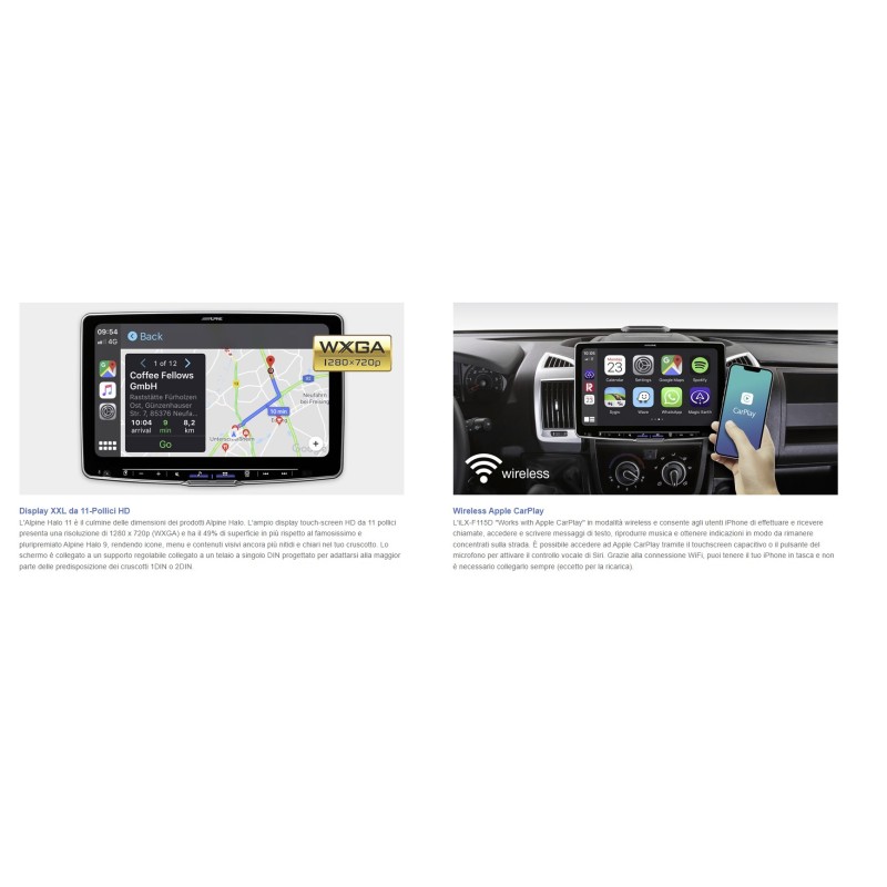 ALPINE ILX-F115D Media Receiver XXL da 11...