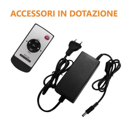 ALCAPOWER 12-Zoll-TFT-Farb-LCD-Monitor