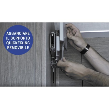CTA WALL TV SUPPORT WITH MAXI ARM AND AUTO LOCK - ADJUSTABLE - 9PT0096400V10