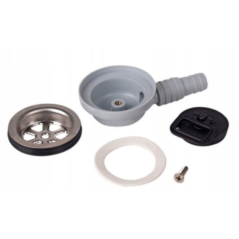 CAN LP1800 replacement drain - curved - PG 25...