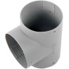 TRUMA T-fitting for hot air branches pipe Ø 65 mm agate 40152-01