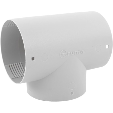 TRUMA Raccord en T pour tuyau de sortie d'air chaud Ø 65 mm agate 40152-01