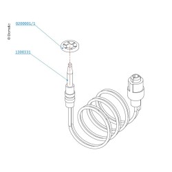 350 Mm Thermocouple Kit For Dometic Hob