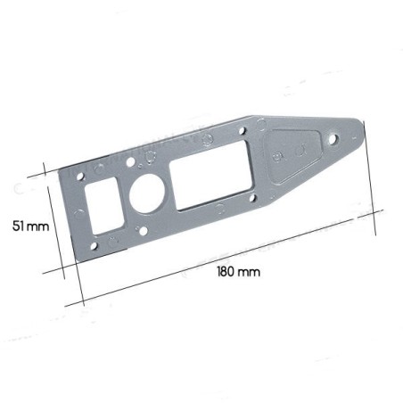 Caraloc 400 complete aluminum lock