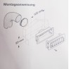 Adjustable rectangular nozzle