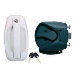 FAP 1115OO Complete white lock kit STAR internal PRO TEK with keys