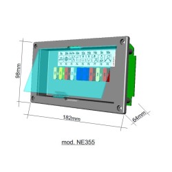 1551.355.01 TRIGANO - PORTE-FUSIBLE DE REMPLACEMENT NE185 AVEC NE355_T