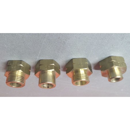 Kit FULL Raccordi Riempimento gas D1-D2-D3-D4 GOK 0973800