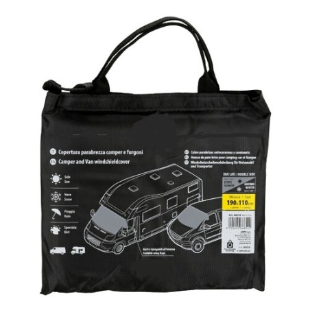 DOUBLE FACE - Camper and van windshield cover - 190x110 cm