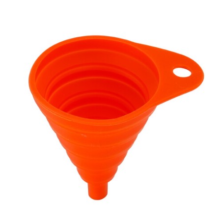 Mini imbuto pieghevole in silicone