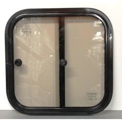 Ventanas correderas con marco de aluminio negro de hasta 899 mm de longitud