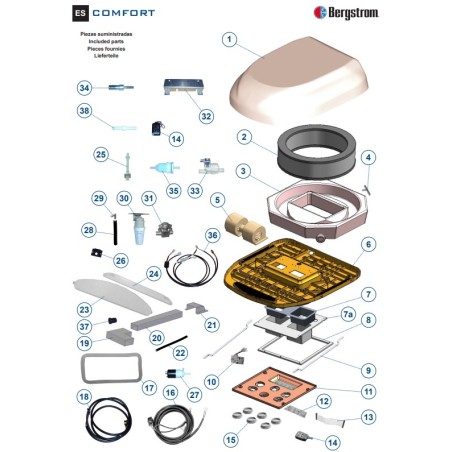 Refroidisseur d'air par évaporation Bycool Comfort 12 V par Bergstrom