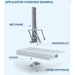 KIT DE VIS CTA + INSTRUCTIONS DE MONTAGE - P/N : 5KV0112701X00