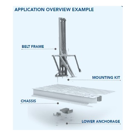 KIT DE VIS CTA + INSTRUCTIONS DE MONTAGE - P/N : 5KV0112701X00