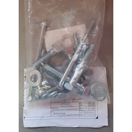 KIT DE TORNILLOS CTA + INSTRUCCIONES DE MONTAJE - P/N: 5KV0112701X00