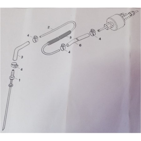 TRUMA SET PESCANTE 11 PER POMPA COMBI-D - 34600-11