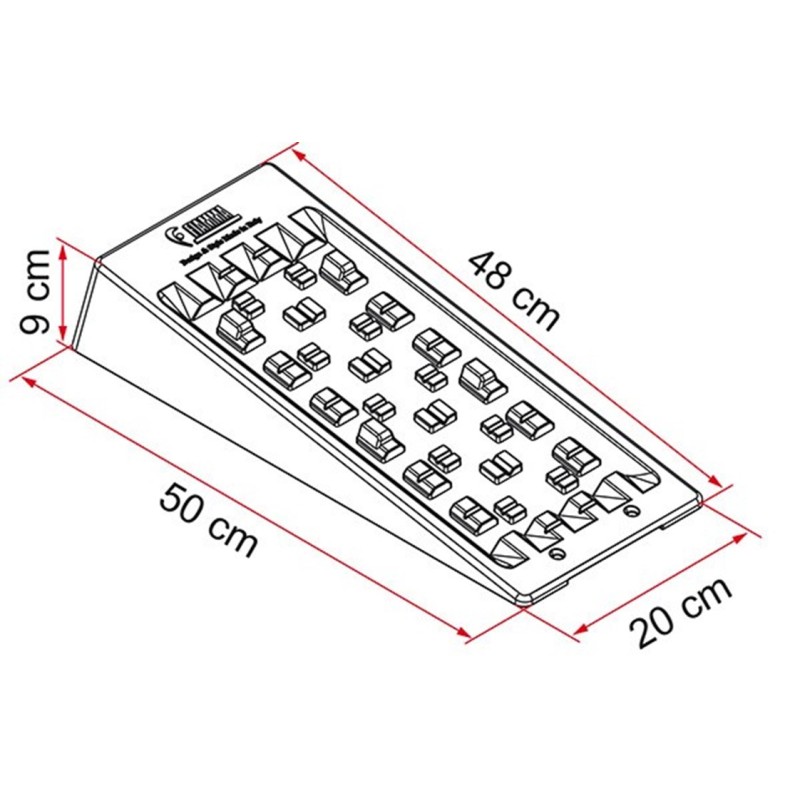 Level System Magnum 8t x essieu FIAMMA 2 pcs -...