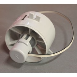 Ricambio ventilatore per cappe aspirazione 12V diametro 80 mm bianco