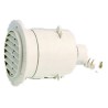 Ventilateur mural pour hotte aspirante 12V diamètre 80 mm blanc