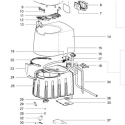 THETFORD 93402 Handle C250-C260