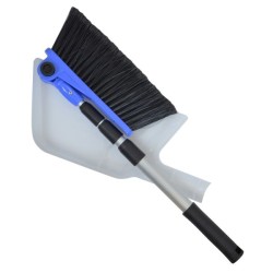 LILIE Telescopic broom 57-107 with dustpan