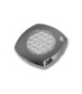 Faretto 18 led 1.2W piatto 4000K cromo + interruttore