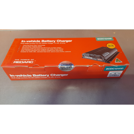 Redarc BCDC1240D MPPT DC-DC Charger