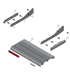 Kit de panneaux latéraux et joints de marche PROJECT 2000 10856, 12473, 10750, 10575