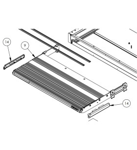 Kit de panneaux latéraux et joints de marche PROJECT 2000 10856, 12473, 10750, 10575