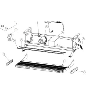 Kit de panneaux latéraux et joints de marche PROJECT 2000 10856, 12473, 10750, 10575