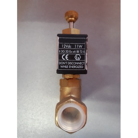 Electrovanne 12Vdc + relais pour détecteurs gaz MCR