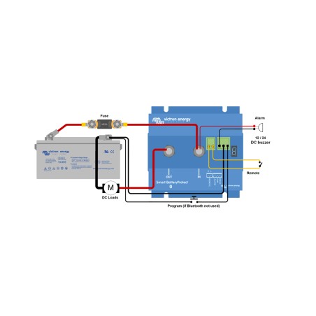 Protección de batería 12/24V 65A Victron Energy - BPR000065400