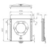 Base girevole CTA Mercedes Sprinter e VW Crafter dal 2006 universale dx / sx