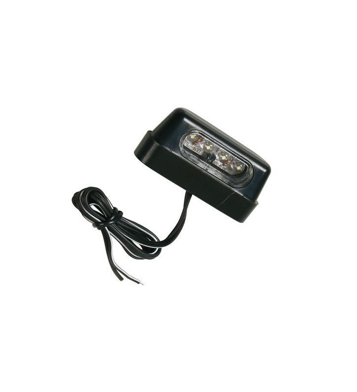 4 Led license plate light - White - Homologated