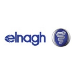 ELNAGH ORIGINAL silberne Harzplatte 125x365 mm