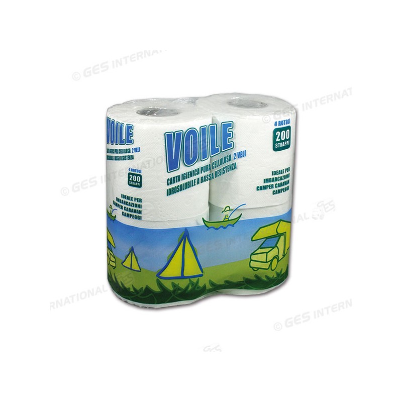 Papier toilette ECO VOILE 4 rouleaux