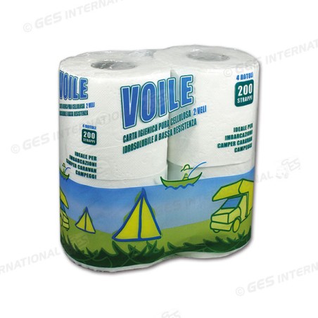 ECO VOILE Toilettenpapier 4 Rollen