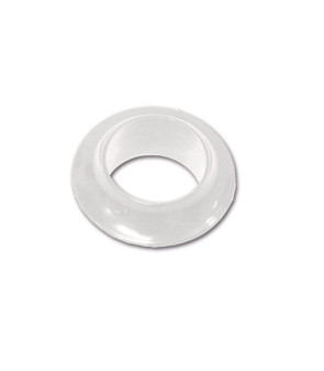 Rosette 13 mm blanc x serrure à poussoir
