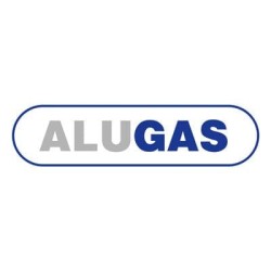 Bouteille de gaz Alugas Travel Mate 27 L avec valve d'arrêt de remplissage à 80 % multivalve (DE)