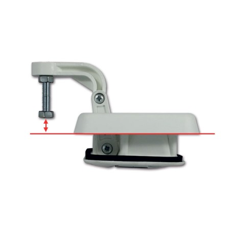 Hook lock 1140 FAP OPERA black with cylinder and keys