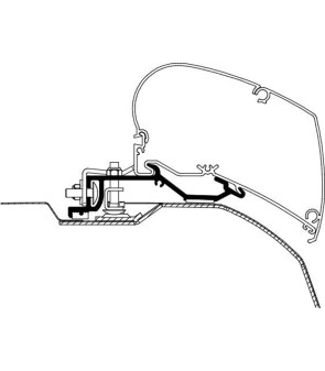 Thule Adapter Ducato, Jumper, Boxer After 2007