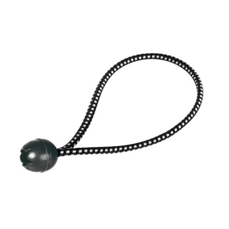 Lot de 20 cordons élastiques avec boule - 20 cm - diamètre 6 mm