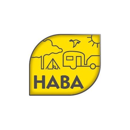 HABA - 8 ganchos con cierre de velcro y para ojal de 7 mm