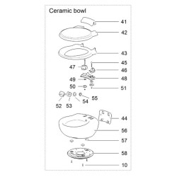 THETFORD 5075662 KIT UGELLO GUARNIZIONE RONDELLA