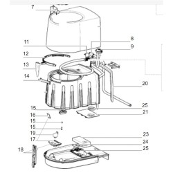 THETFORD - 5073462 PIATTELLO VENTILAZIONE PER C250